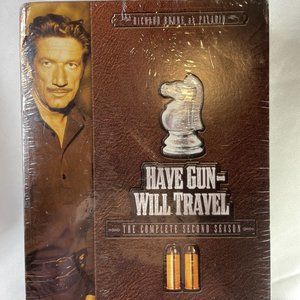 Have Gun Will Travel Complete 2nd Season 6 DVD Set Video Richard Boone 16+ Hours